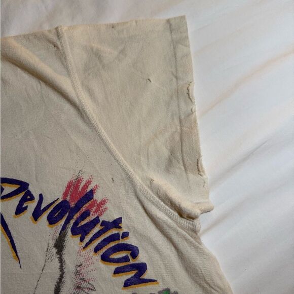 Prince and the Revolution World Tour 1985 T-Shirt RARE & Vintage - Picture 6 of 8